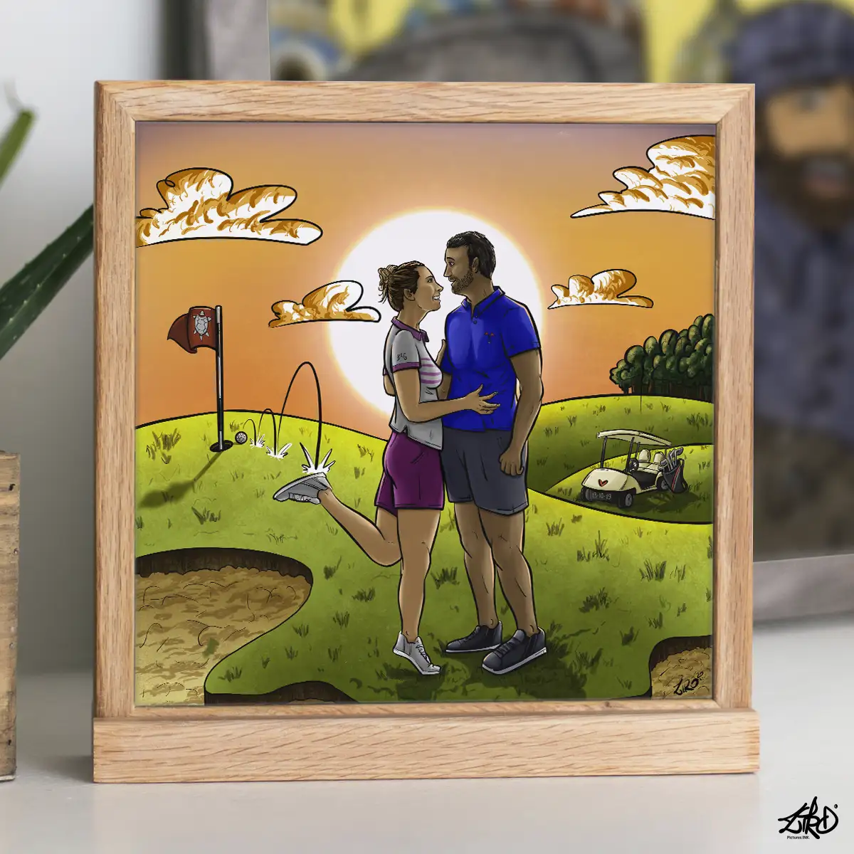 Ilustración digital de aniversario con Procreate por Ziro Pictures INK