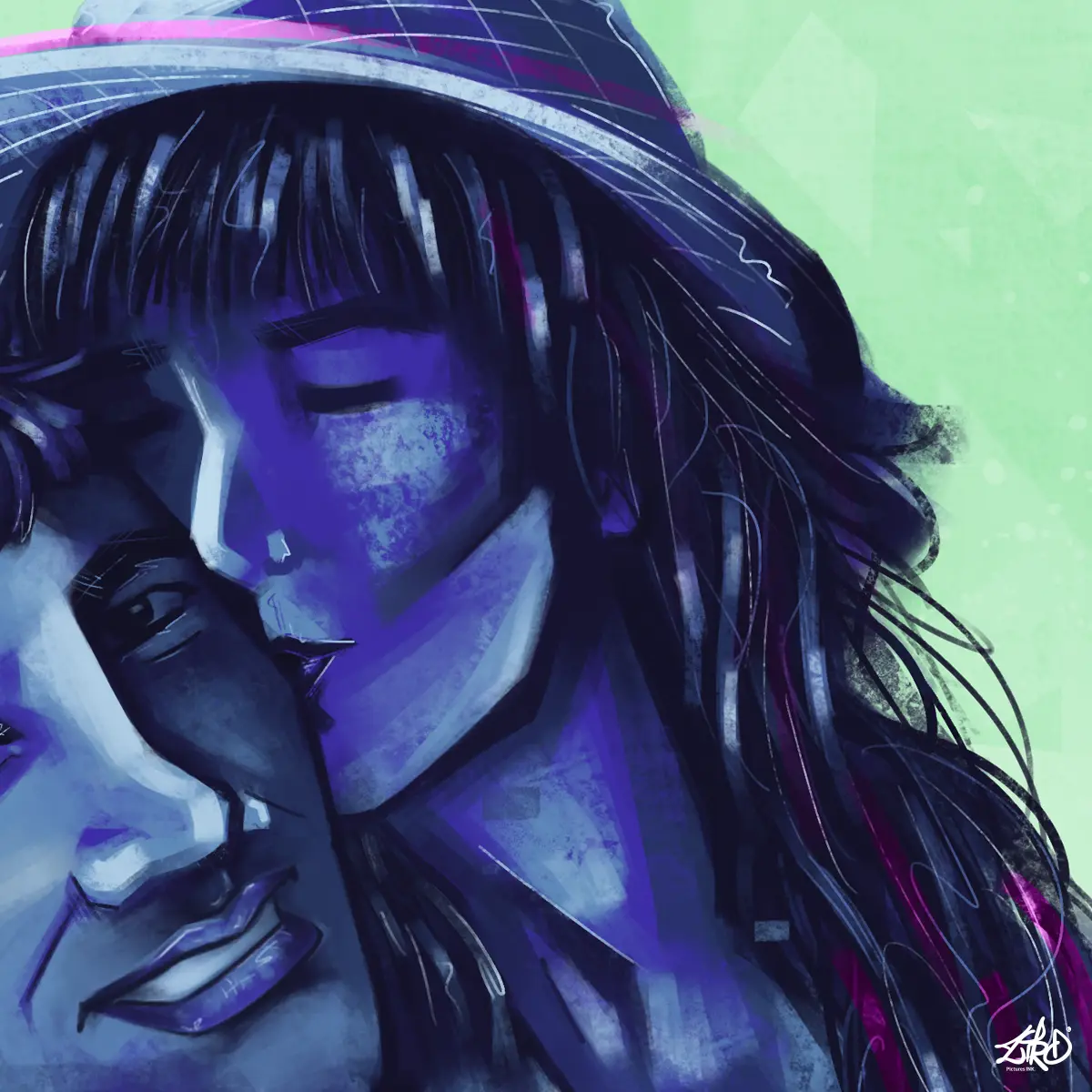 Ilustración digital de boda con Procreate por Ziro Pictures INK - Detalle 2